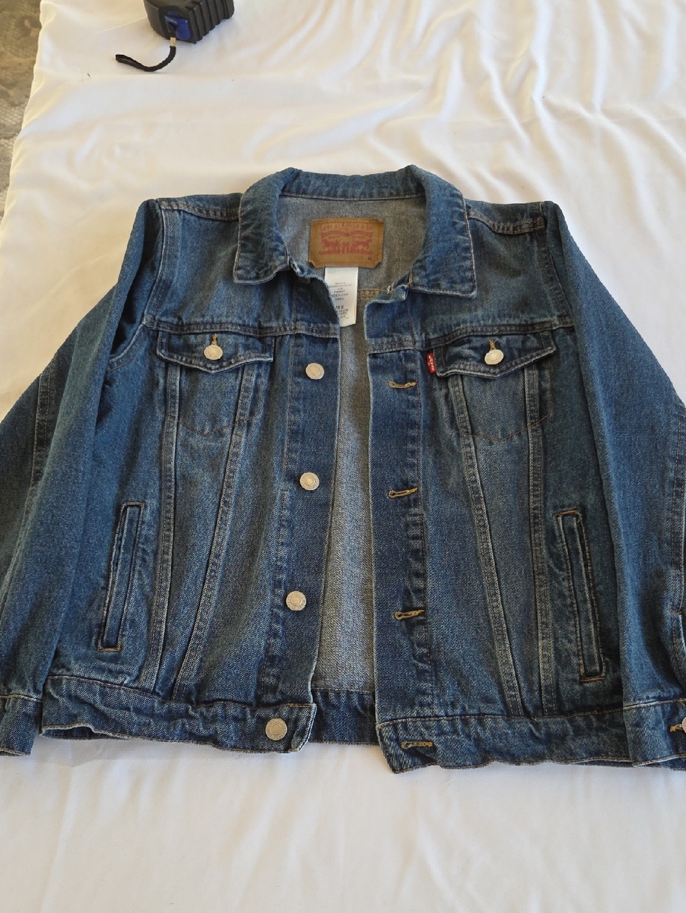 Levi's Indigo Blue Denim Trucker Jacket